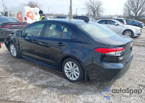 2025 Toyota Corolla Hybrid Le from USA, damaged, VIN JTDBCMFE6SJ038422